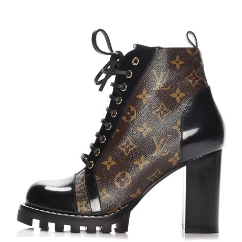 louis vuitton black shoes womens